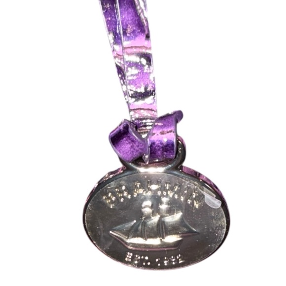 Brahmin Medium Asher Tote Amethyst Purple Melbourne Croc Embossed Leather NWOT - Picture 4 of 15